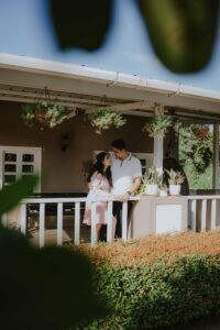 Bride and groom captured by a professional Ubud wedding photographer from KB Studio Productions, surrounded by lush forest and natural light.