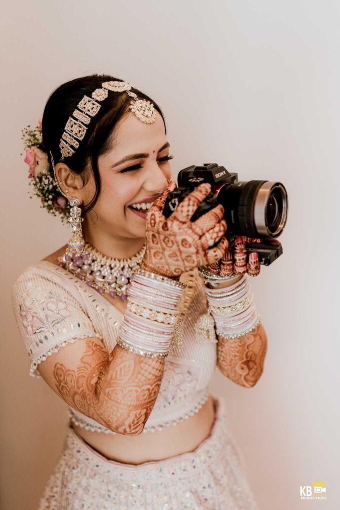 Wedding Photography Tips 2025 | Wedding photographer capturing candid moment during golden hour with cinematic setup