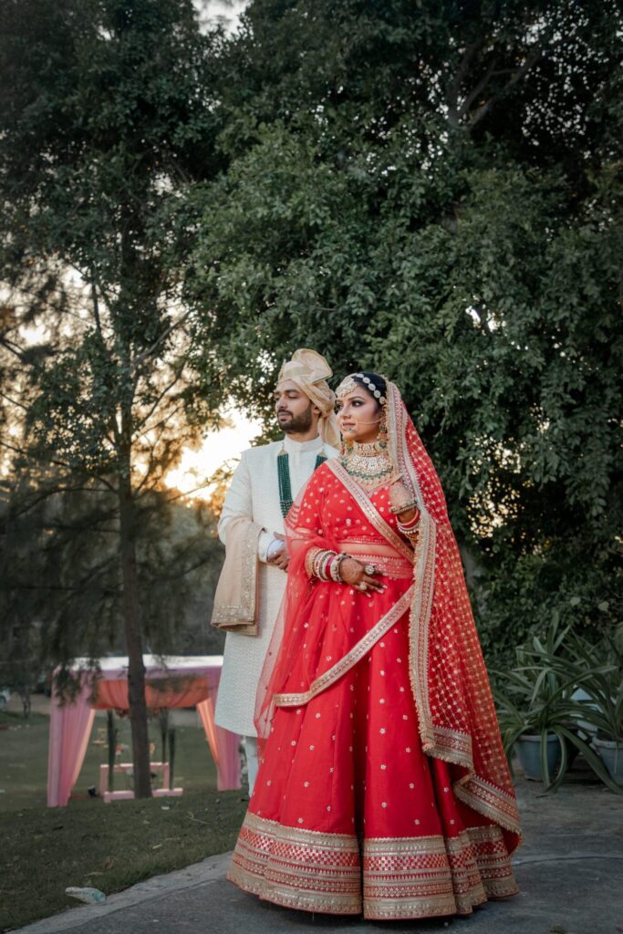 Priya and Chirag during their royal Udaipur wedding ceremony captured by KB Studio Productions